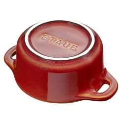 Staub Mini Cocotte 10 Cm, Rund, Antik-Kupfer, Keramik -Küchenutensilien Verkäufe 40511 999 0 5