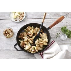 Staub Bratpfanne 28 Cm, Gusseisen, Schwarz -Küchenutensilien Verkäufe 424409563