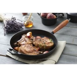 Staub Bratpfanne 28 Cm, Gusseisen, Schwarz -Küchenutensilien Verkäufe 424409570