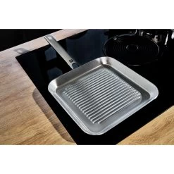 Zwilling Grillpfanne 24 X 24 Cm, 18/10 Edelstahl, Silber 7 Zwilling Grillpfanne 24 X 24 Cm, 18/10 Edelstahl, Silber -Küchenutensilien Verkäufe 424416677