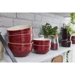 Staub Schüssel 12 Cm, Keramik, Antik-Kupfer -Küchenutensilien Verkäufe 750032249