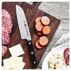 Zwilling Santokumesser 14 Cm, Kullenschliff 7 Zwilling Santokumesser 14 Cm, Kullenschliff -Küchenutensilien Verkäufe 750032548