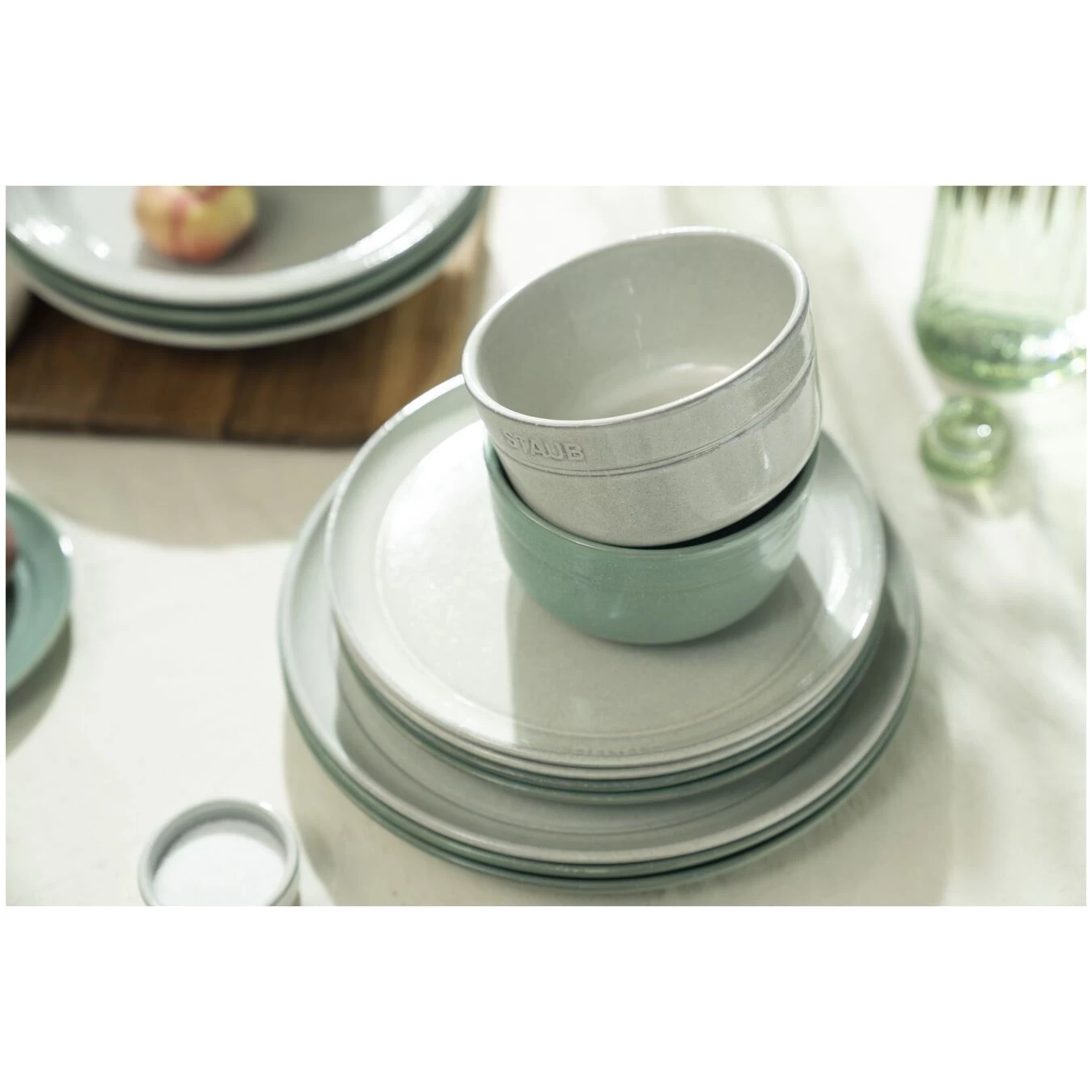 Staub Schüssel 12 Cm, Keramik, Weisser Trüffel 7 Staub Schüssel 12 Cm, Keramik, Weisser Trüffel – Bild 5