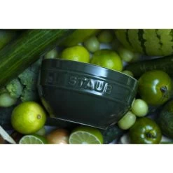 Staub Schüssel 12 Cm, Keramik, Basilikum-Grün -Küchenutensilien Verkäufe 750050757