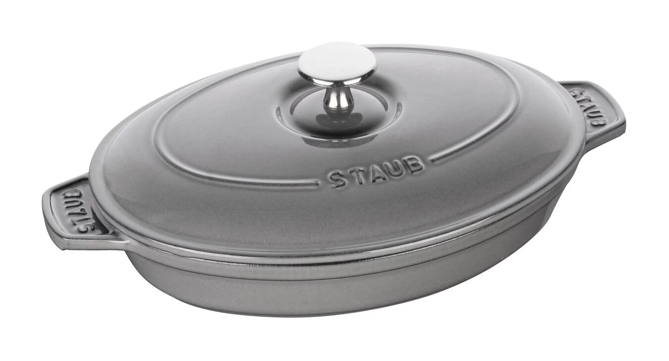 Staub Ofenform Mit Deckel 23 Cm, Gusseisen 3 Staub Ofenform Mit Deckel 23 Cm, Gusseisen